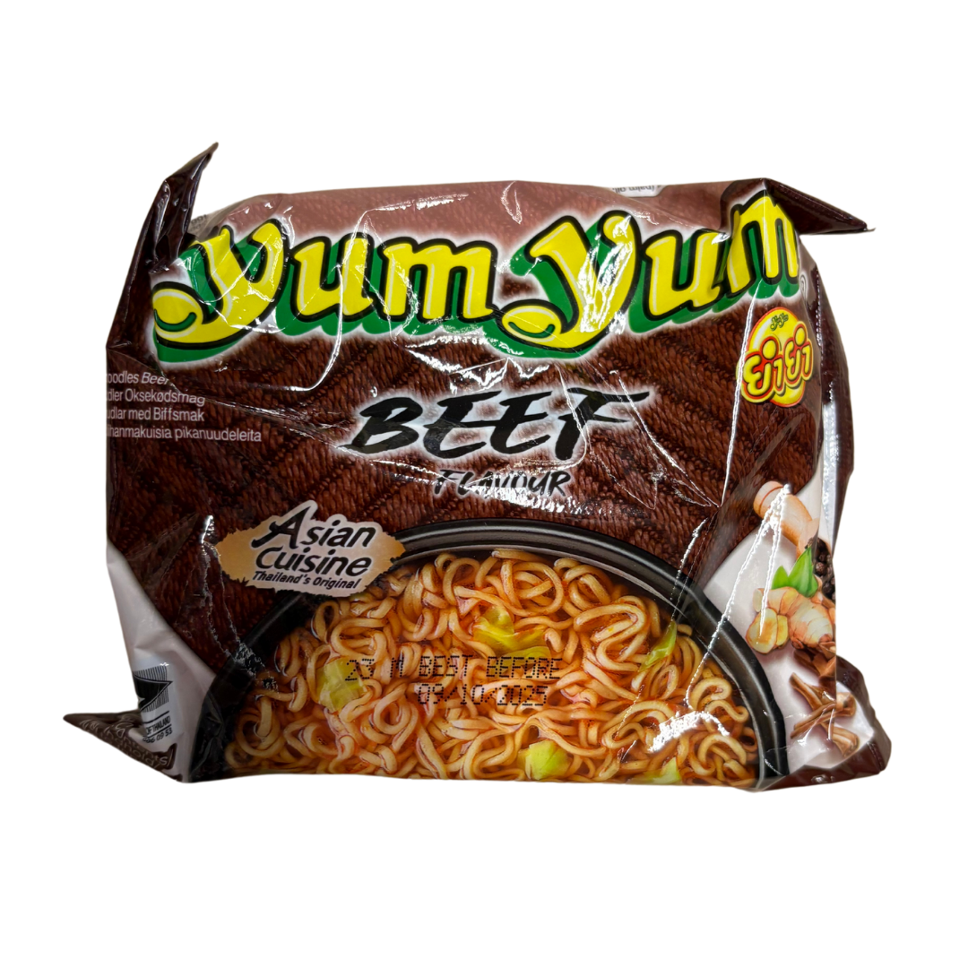 Nudlir við kjøt smakki 60gr - Yum Yum