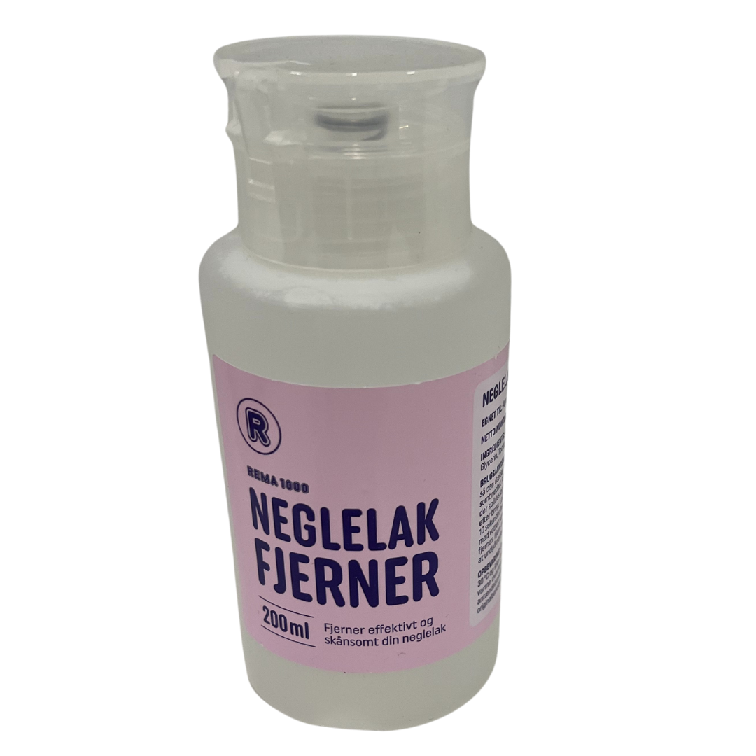 Neglalakk fjernari 200ml - Rema 1000