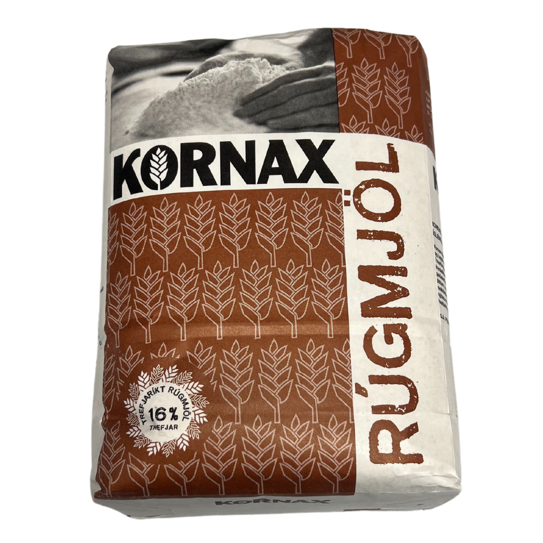 Rugmjøl 2kg - KORNAX