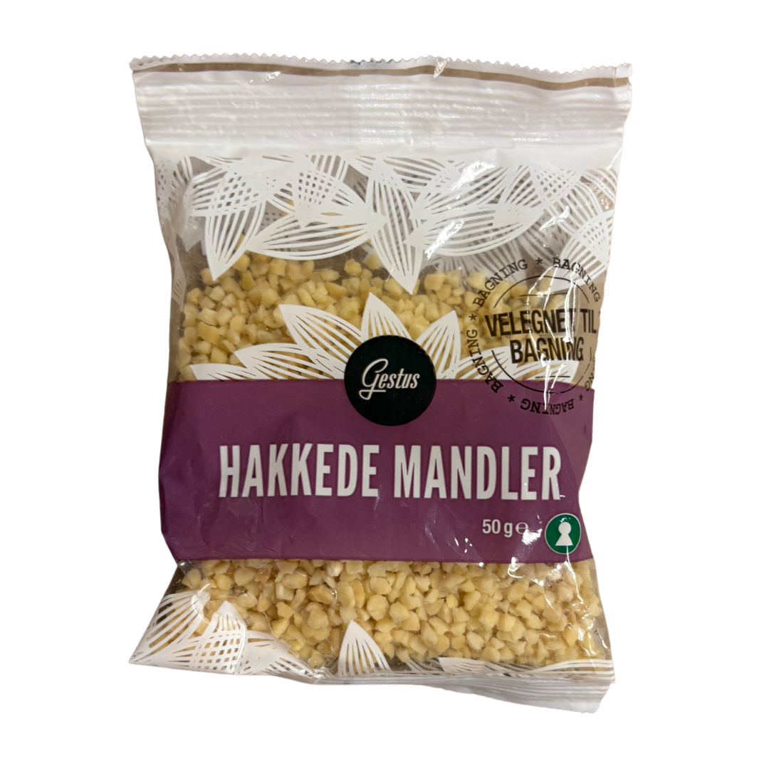 hakkaðar mandlir 50gr - Gestus