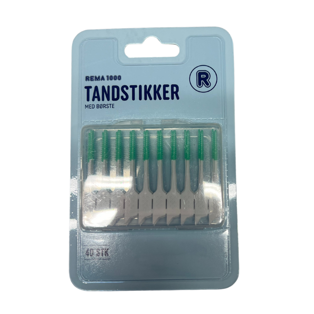 Tannstikkar við bust 40stk - Rema 1000