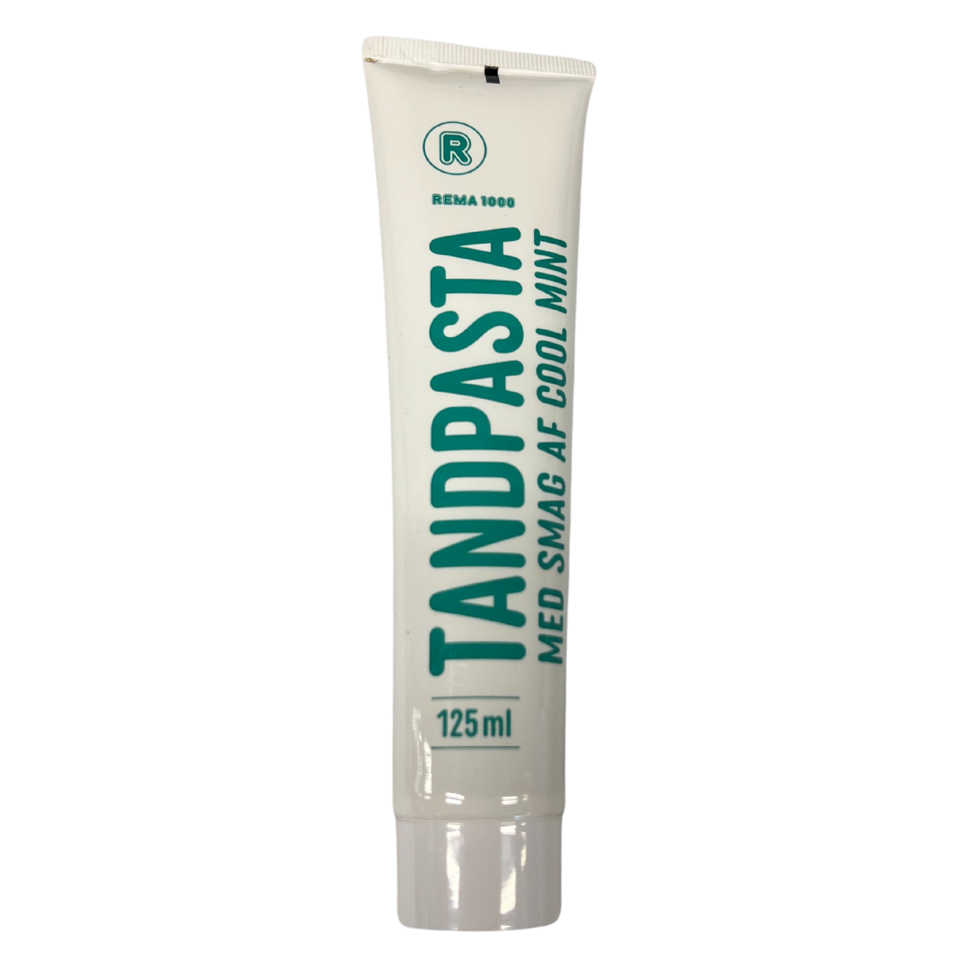 Tannkrem við Cool Mint smakki 125ml - Rema 1000