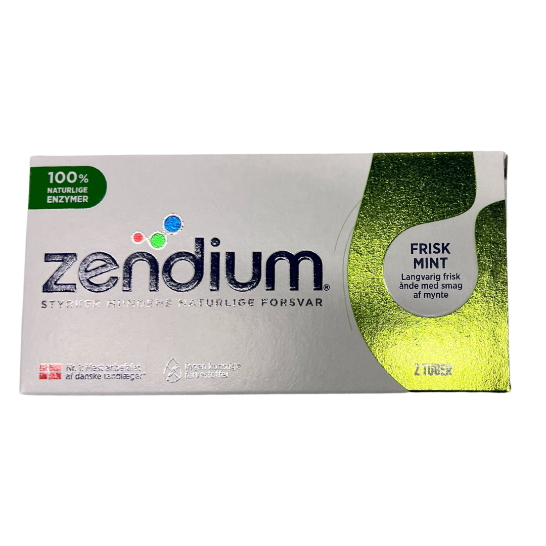 Fresh mint tannkrem 2stk - Zendium