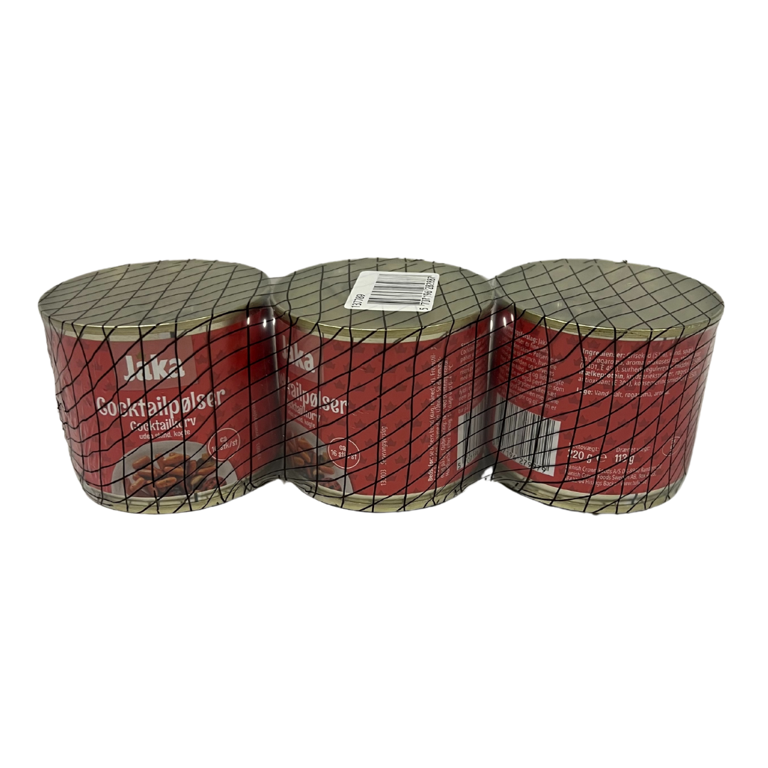cocktailpylsur 3x220gr netto - Jaka