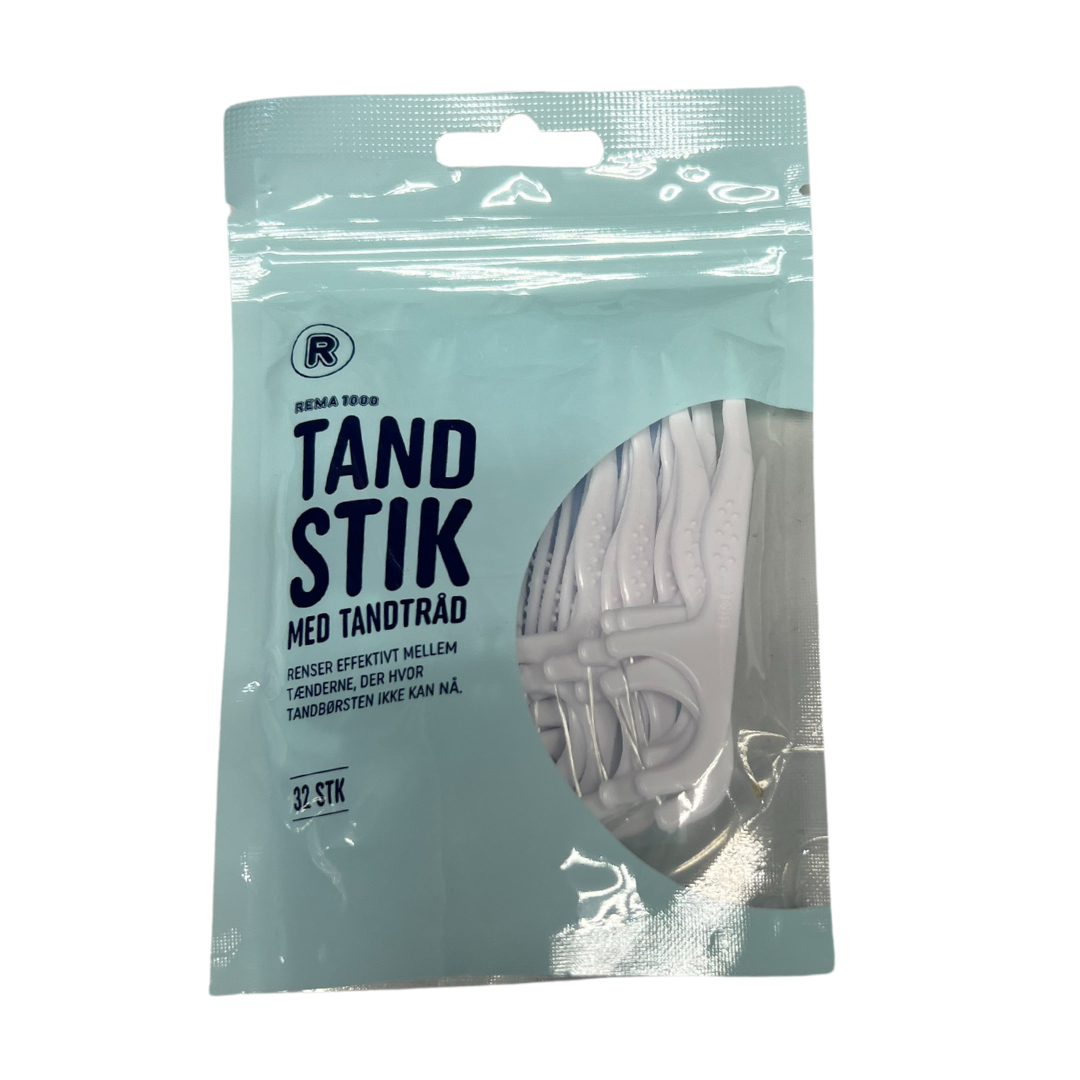 Tannstikkar við tanntráð 32stk - Rema 1000