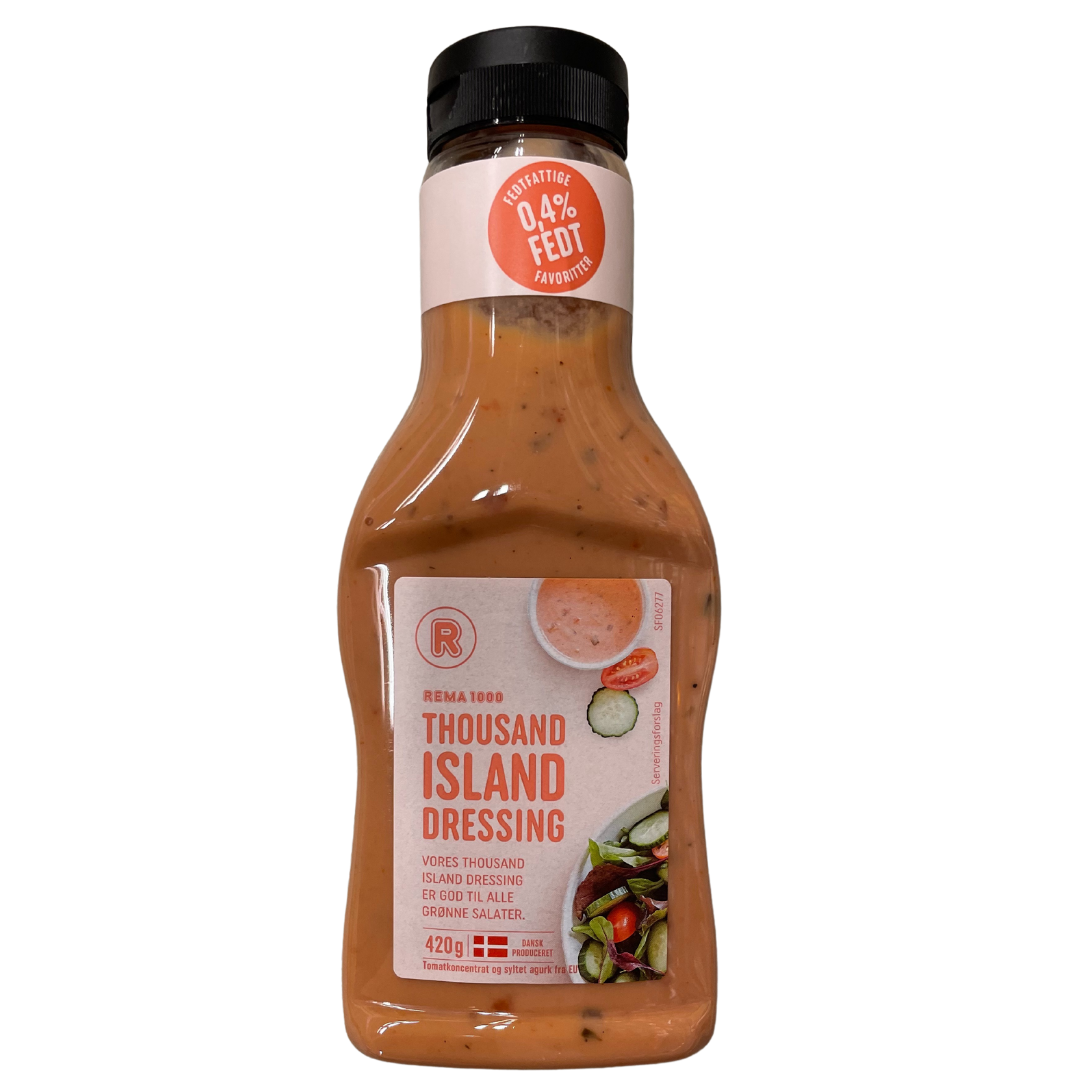 Thousand Island dressingur 420gr - Rema 1000