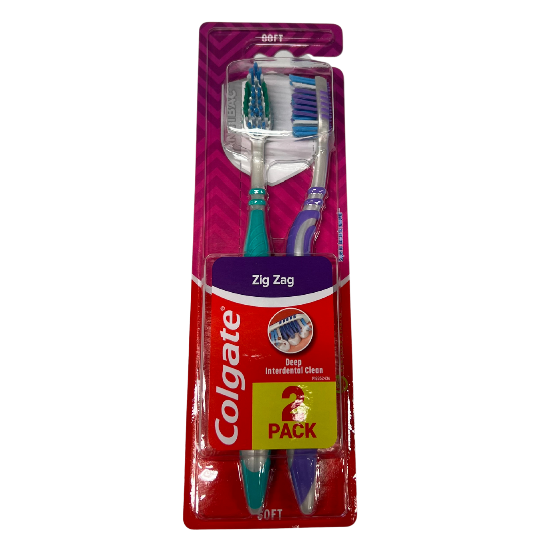 Tannbust Soft Zig Zag 2stk - Colgate