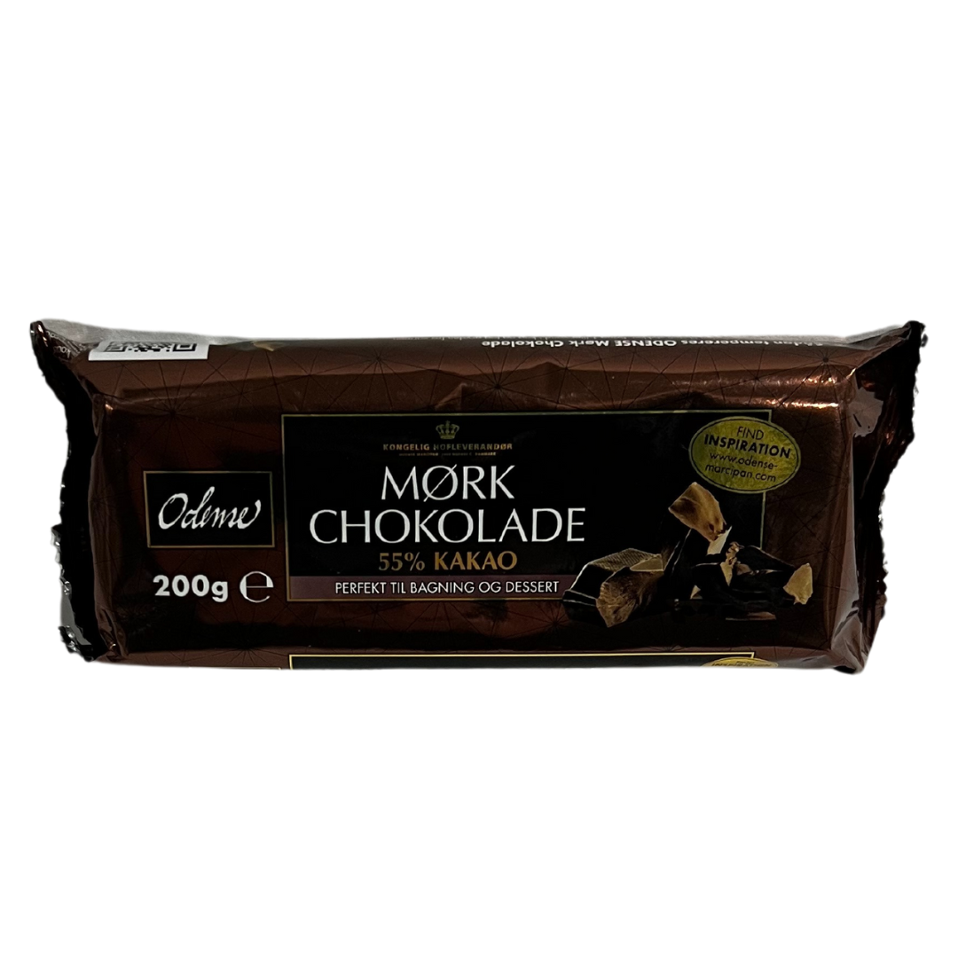 Myrk sjokoláta 70% 200gr - Odense