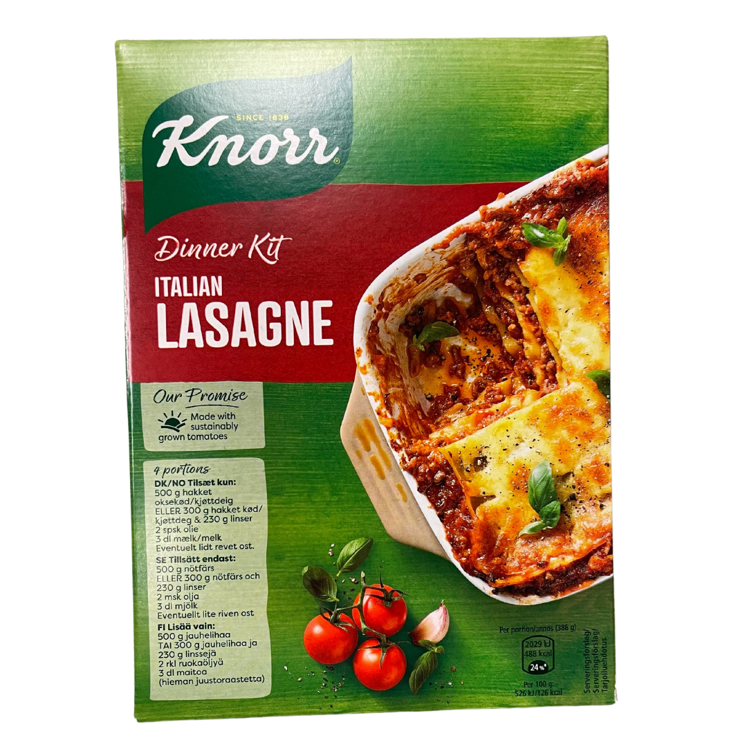 Italian lasagna 280gr - Knorr