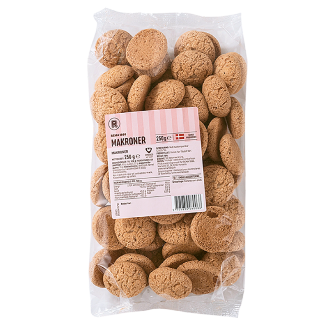 Makrónir 250gr - Rema 1000