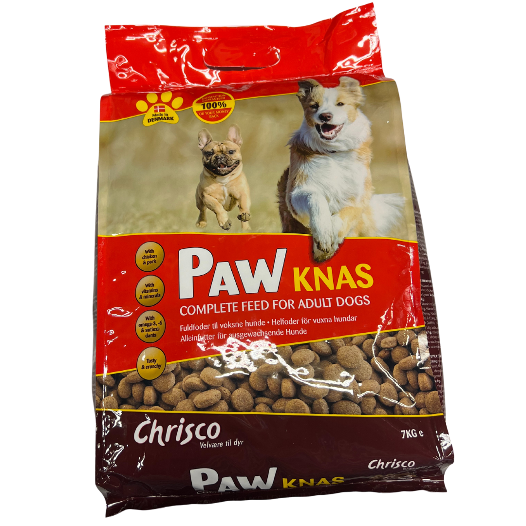 Paw Knas hundafóður 7kg - Chrisco