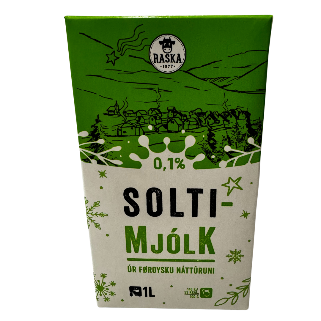 Solti mjólk 0,1% 1 litur - RASKA