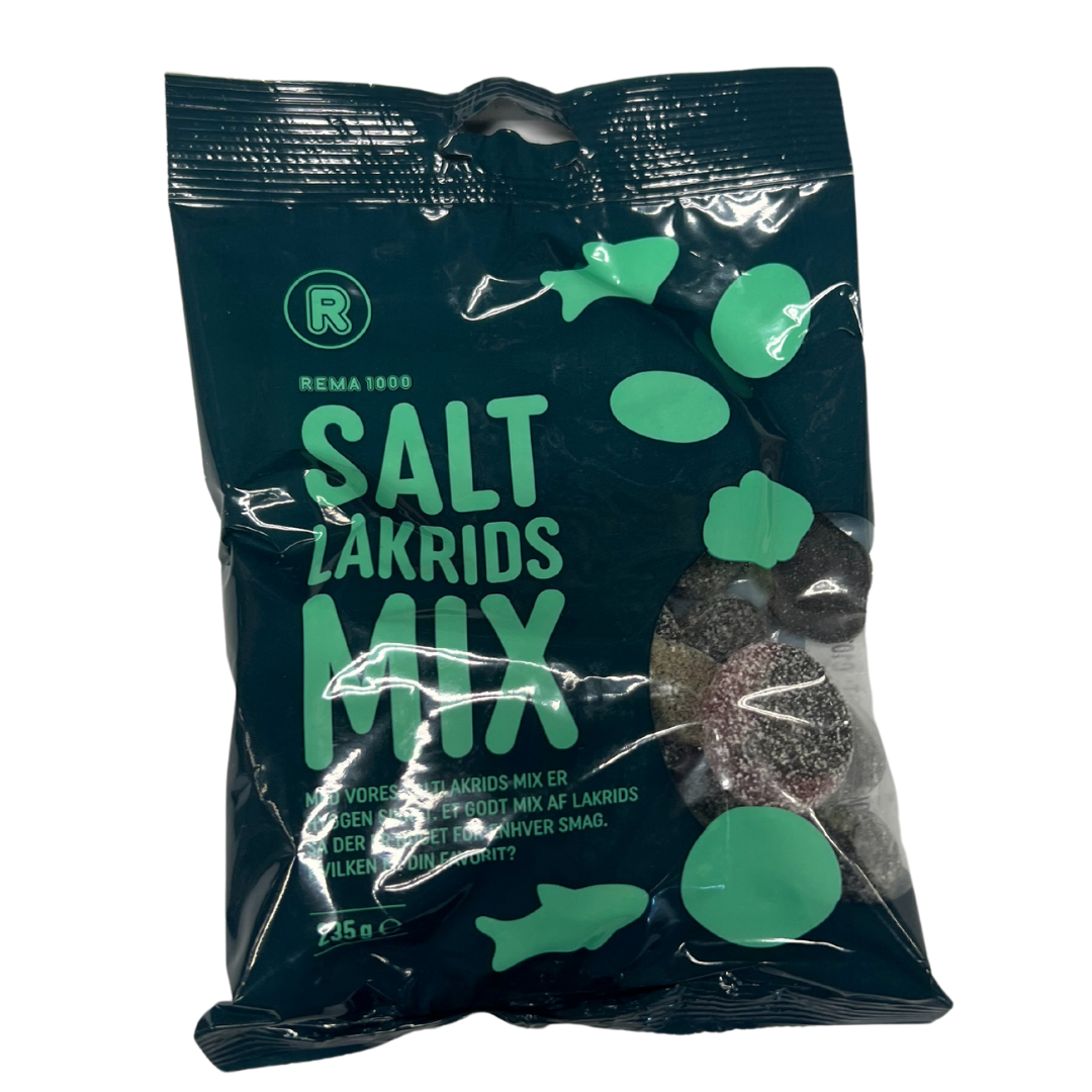Salt lakres Mix 250gr - Rema 1000