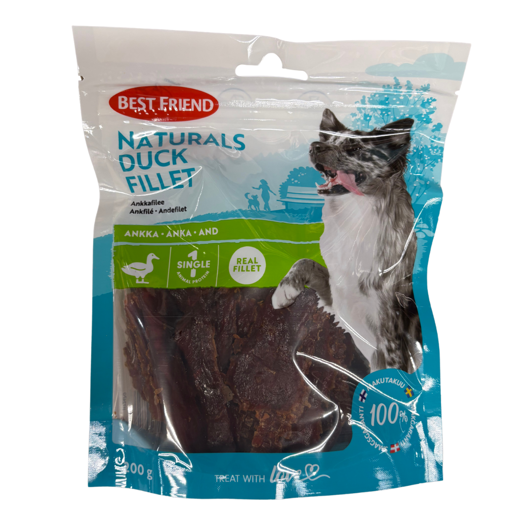 naturals duck fillet snakcs 200gr - Best Friend