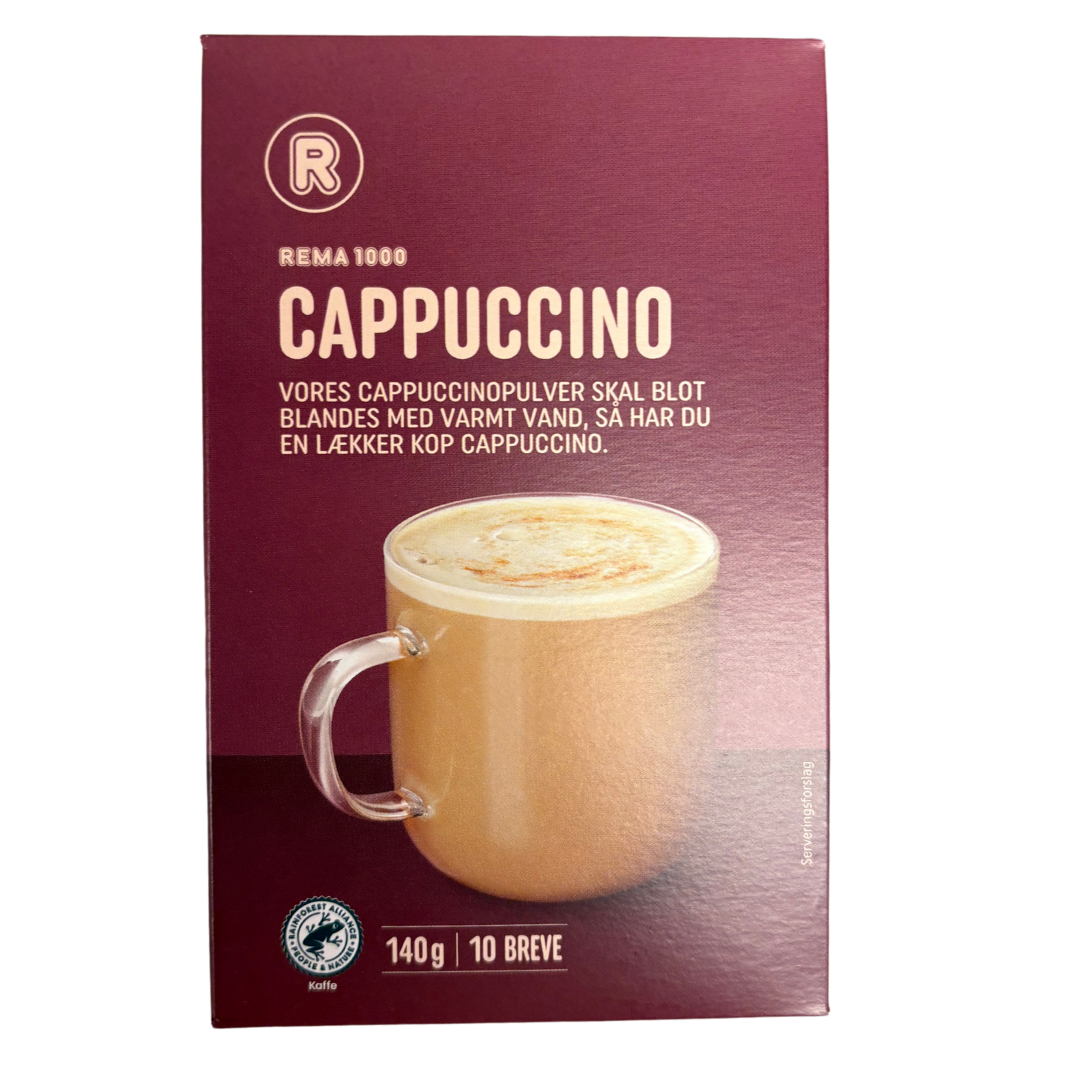 Cappuccino 140gr/10stk - Rema 1000