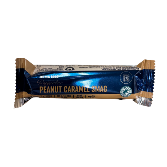 Protein barr peanut caramel smakkur 15gr protein - Rema 1000