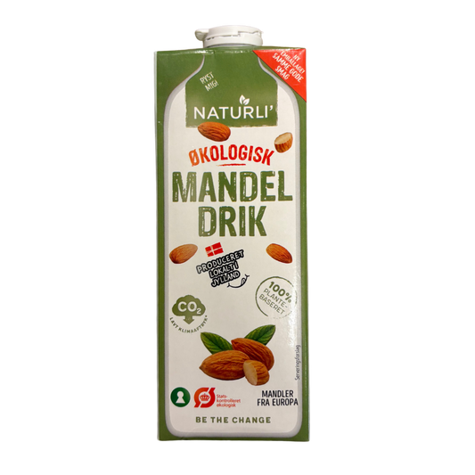 Vistfrøðilig mandludrykkur 1litur - Naturli