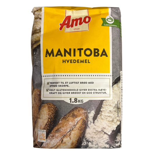Manitoba hveitimjøl 1,8kg - Amo