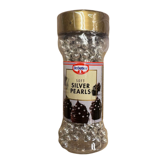 Bleytar silvur perlur - Dr. Oetker