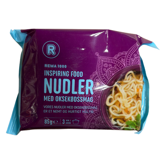 Nudlir við kjøtsmakki 85gr - Rema 1000
