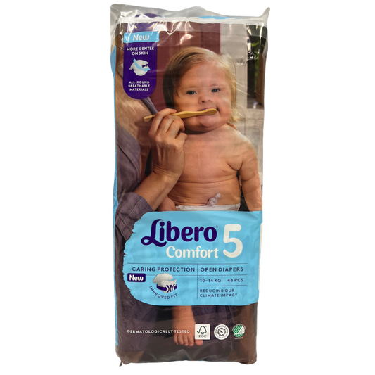 5 Comfort blæur 10-14KG 48stk - Libero
