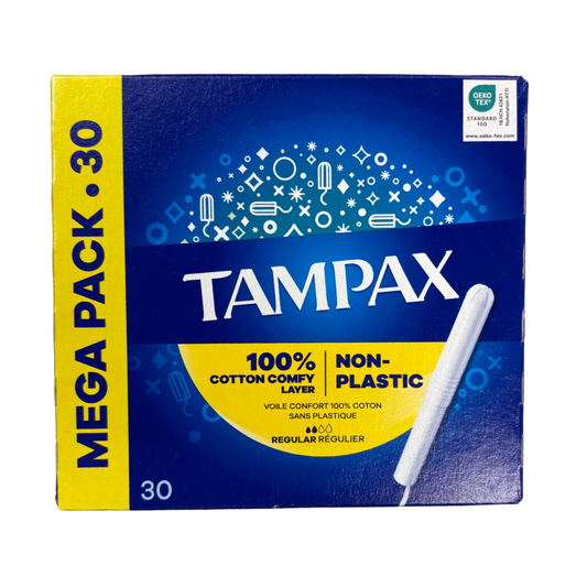Tampax mega pack regular 30stk