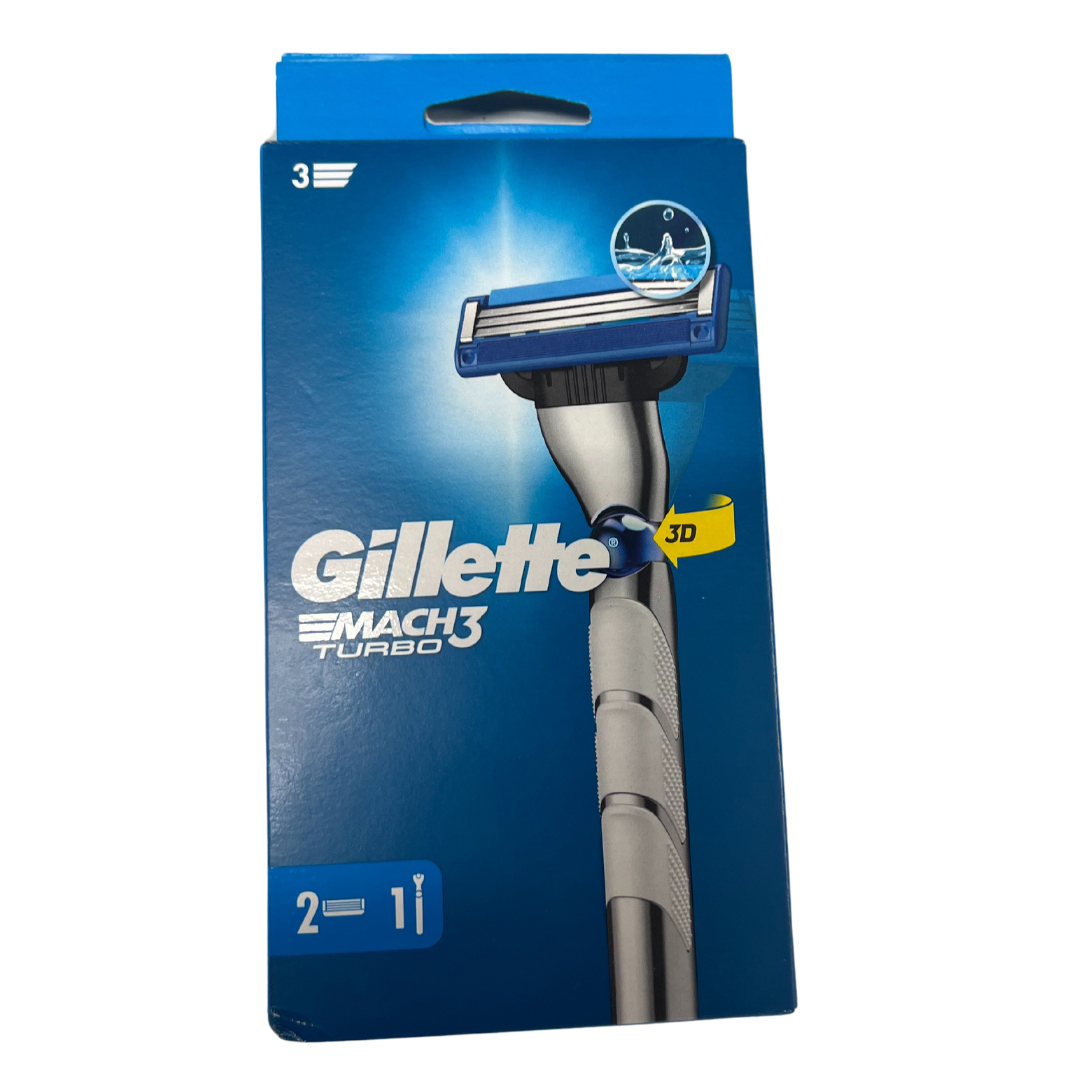 Rakiknívur 2 bløð 1 knívur - Gillette