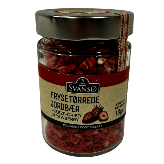 Frost turkað jarðber 18gr - Svansø