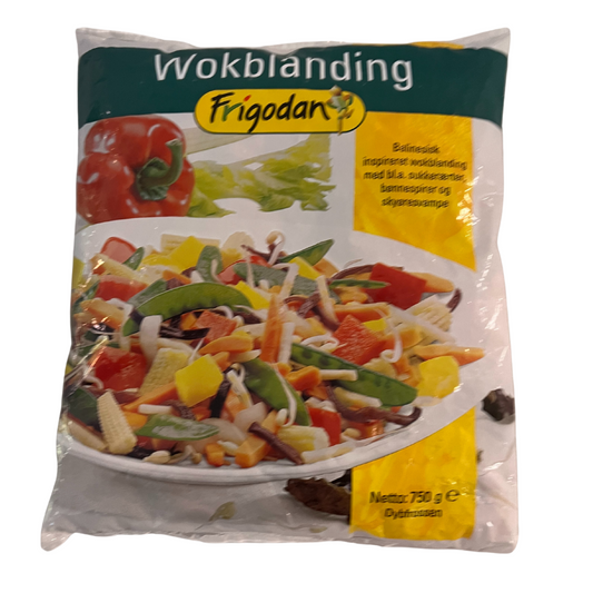 Wok blanding 750gr - Frigodan