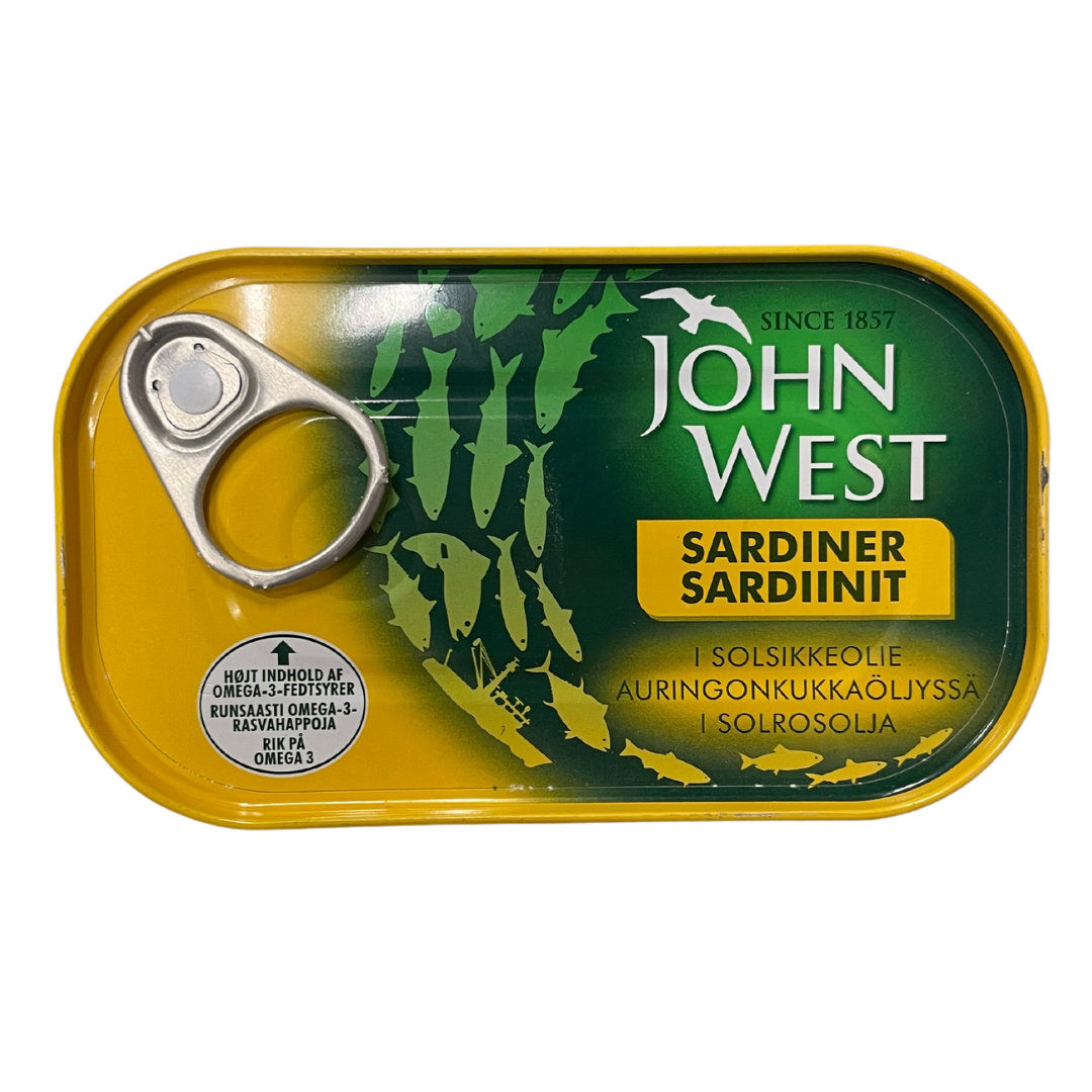 Sardinur í solsikkeolju 120gr - John West