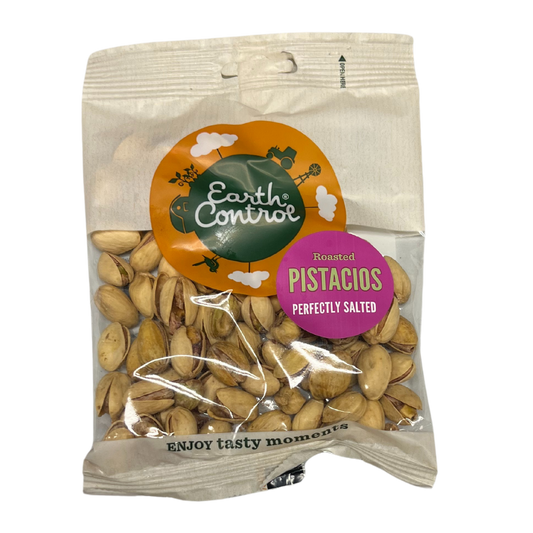 Ristað og saltað pistacios 80gr - Earth Control