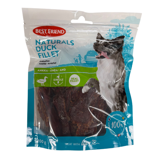 naturals duck fillet snakcs 200gr - Best Friend